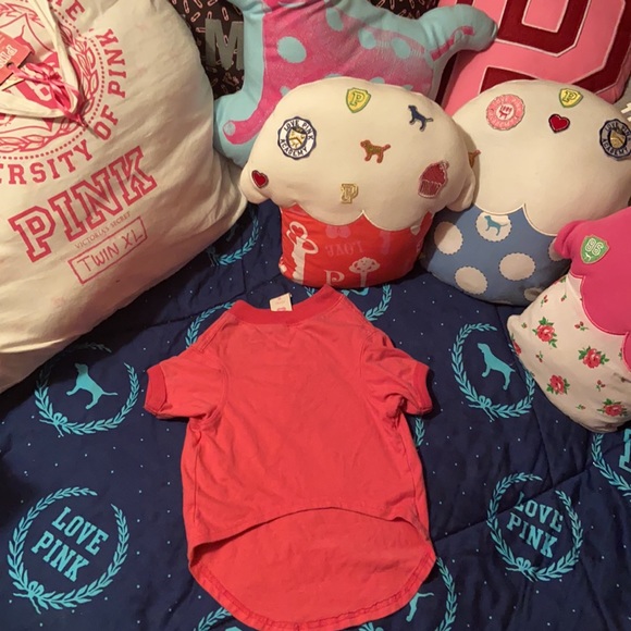 UFT or Sale Size medium “How PINK is Your Pup” dog tee - Picture 2 of 2